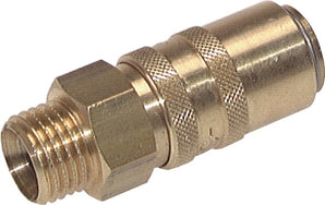 DN 6 Mold Coupling Sockets With Male Thread
