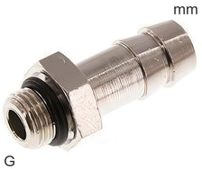 Hose Barb Fittings Brass G-Threads Male PN30 Elastomer Seal