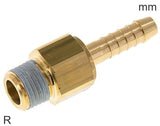 Featured image of collection - Hose Barb Fittings Brass R-Threads Male PN12 Rotatable