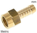 Featured image of collection - Hose Barb Fittings Brass Metric-Threads Female PN16