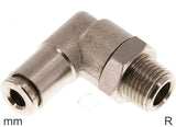 Featured image of collection - Elbow Push-In Fittings Brass R-Threads Male Rotatable