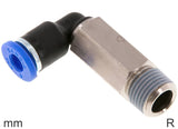 Featured image of collection - Elbow Push-In Fittings Brass And Plastic R-Threads Male Long