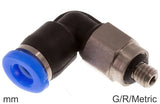 Featured image of collection - Elbow Push-In Fittings Brass And Plastic G/R/Metric-Threads Male