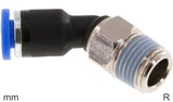 Featured image of collection - Elbow Push-In Fittings Brass And Plastic R-Threads Male 45deg
