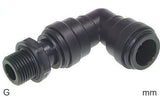 Featured image of collection - Elbow Push-In Fittings Plastic G-Threads Male