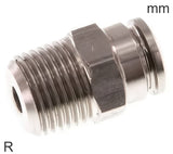 Featured image of collection - Push-In Fittings Stainless Steel R-Threads Male FDA