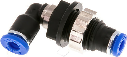 Elbow Bulkhead Push-In Fittings
