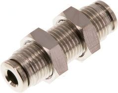 Push-In Fittings Brass Bulkhead