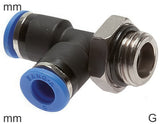 Featured image of collection - Push-In Tee Fittings Brass And Plastic G-Threads Male L-Shape