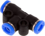 Featured image of collection - Push-In Tee Fittings Brass And Plastic Inch