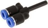 Featured image of collection - Push-In Y Fittings Brass And Plastic With Plug-In