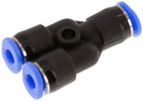 Featured image of collection - Push-In Y Fittings Brass And Plastic (3-6mm)