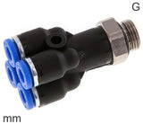 Featured image of collection - Distributor Push-In Fittings Brass And Plastic G-Threads Male Y-Shape