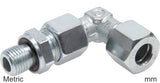 Featured image of collection - Compression Elbow Fittings Stainless Steel Metric-Threads Male Adjustable