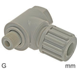 Featured image of collection - Compression Elbow Fittings Plastic G-Threads Male Banjo