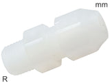 Featured image of collection - Compression Fittings Plastic PVDF R-Threads Male