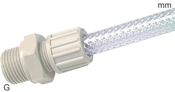 Compression Fittings Plastic G-Threads Male For Fabric Hose