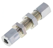 Cutting Ring Fittings Steel / Stainless Steel Bulkhead
