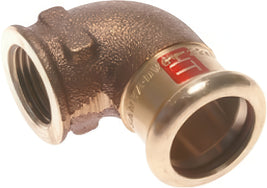 Elbow Press Fittings 90deg With Inner Press And Female Thread