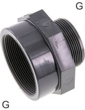 Featured image of collection - PVC Fittings Reduced With Cylindrical Male And Female Threads PN16