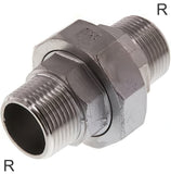 Featured image of collection - Double Nipples Brass / Cast Iron / Stainless Steel R-Threads Separable With Flat Seal PN25