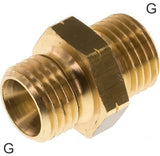Featured image of collection - Double Nipples Brass G-Threads Left-Hand PN16