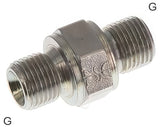 Featured image of collection - Double Nipples Steel / Stainless Steel G-Threads With 60deg Hose Cone PN400