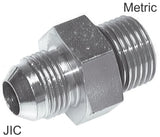 Featured image of collection - Double Nipples Steel / Stainless Steel JIC/Metric-Threads PN310