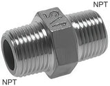 Featured image of collection - Double Nipples Stainless Steel NPT-Threads PN16
