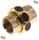 Featured image of collection - Socket Fittings Brass / Cast Iron / Stainless Steel Rp-Threads With Conical Seal PN25