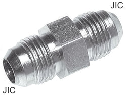 Double Nipples Steel / Stainless Steel JIC-Threads PN310