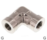 Featured image of collection - Angled Fittings 90deg Brass / Stainless Steel G-Threads Female PN150