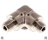Featured image of collection - Angled Fittings 90deg Brass / Cast Iron / Stainless Steel R-Threads Male PN150