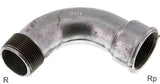 Featured image of collection - Angled Fittings 90deg Cast Iron R/Rp-Threads Male/Female PN25