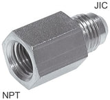 Featured image of collection - Reducing Nipple Fittings Steel / Stainless Steel NPT/JIC-Threads PN310