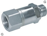 Featured image of collection - Reducing Nipple Fittings Steel / Stainless Steel G-Threads With 60deg Hose Cone PN400