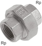 Featured image of collection - Socket Fittings Brass / Cast Iron / Stainless Steel Rp-Threads PN25