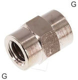 Featured image of collection - Socket Fittings Brass / Aluminum / Stainless Steel G-Threads With Hex PN40