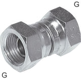 Featured image of collection - Socket Fittings Steel / Stainless Steel G-Threads With 60deg Hose Cone PN575