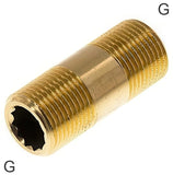 Featured image of collection - Threaded Pipe Fittings Brass / Steel / Stainless Steel G-Threads EN 10241/DIN 2982 PN50