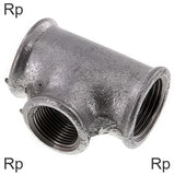 Featured image of collection - Brass / Cast iron / Stainless Steel Reducing Tee Fittings - Female Rp-Threads PN25