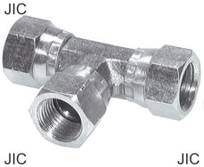 Tee Fittings Steel JIC-Threads Female PN310