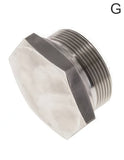 Featured image of collection - Closing Plugs Steel / Stainless Steel G-Threads With 60deg Hose Cone PN575