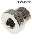Featured image of collection - Closing Plugs Steel / Stainless Steel G/Metric-Threads With Elastomer Seal PN400