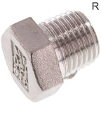 Featured image of collection - Closing Plugs Plastic / Stainless Steel R-Threads Outer Hex PN16