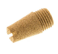 Sintered Bronze Pneumatic Mufflers With Screw Slot