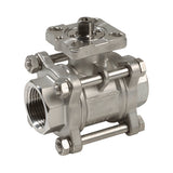 Featured image of collection - Stainless Steel Ball Valves (ISO-Top) For Pneumatic Actuator