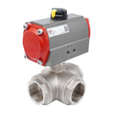 Featured image of collection - Pneumatic 3-Way Brass Ball Valves