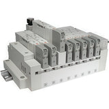 Featured image of collection - SMC Cassette-Type Manifolds With D-Sub For SV2000 Valves