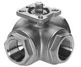Featured image of collection - 3-Way Stainless Ball Valves ISO-Top